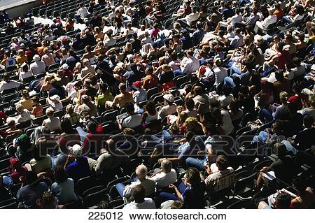 Crowd at stadium, Olympic Stadium, Berlin, Germany View Large Photo Image Stock Image - Crowd at stadium, Olympic Stadium, Berlin, Germany . Fotosearch