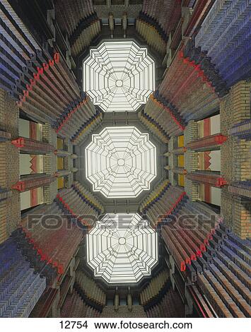 Picture - Cupola of office building, Hochst, Frankfurt, Hesse, Germany . Fotosearch