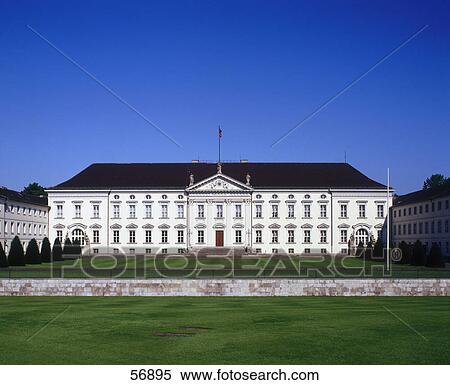 Stock Photography - Facade of building, Bellevue, USA . Fotosearch