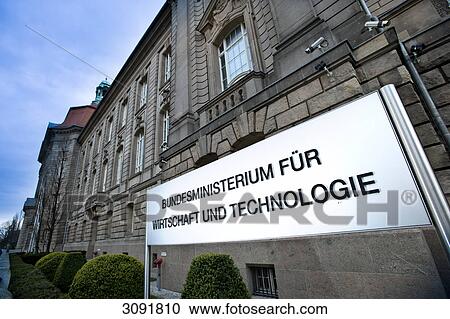 Stock Image - Federal Ministry of Economics and Technology, Berlin, Germany . Fotosearch