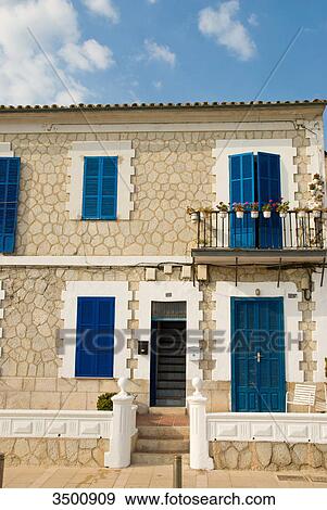 Stock Photo - Finca in Banyalbufar, Majorca . Fotosearch
