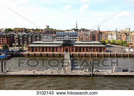 Fish market, Hamburg, Germany View Large Photo Image Stock Image - Fish market, Hamburg, Germany . Fotosearch