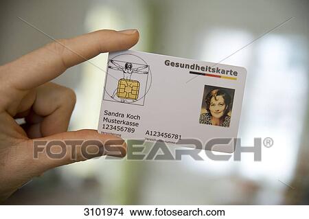 German electronic healthcard View Large Photo Image Picture - German electronic healthcard . Fotosearch