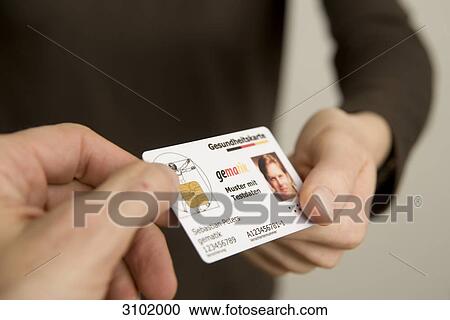 German electronic healthcard View Large Photo Image Stock Image - German electronic healthcard . Fotosearch