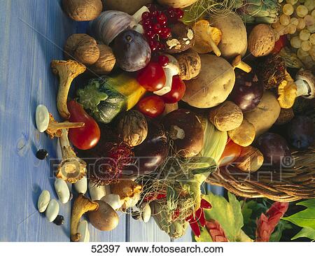 Stock Photo - Heap of vegetables . Fotosearch
