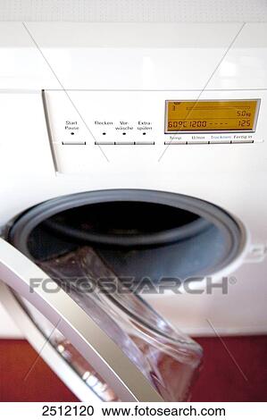 High angle view of washing machine View Large Photo Image Stock Image - High angle view of washing machine . Fotosearch
