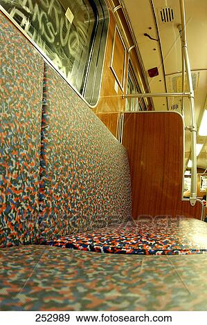 Interiors of train View Large Photo Image Stock Photo - Interiors of train . Fotosearch