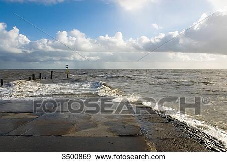 jetty, Eckwarderhoerne, Germany View Large Photo Image Stock Photo - jetty, Eckwarderhoerne, Germany . Fotosearch