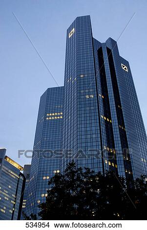 Low angle view of building against sky, Frankfurt, Germany View Large Photo Image Picture - Low angle view of building against sky, Frankfurt, Germany . Fotosearch