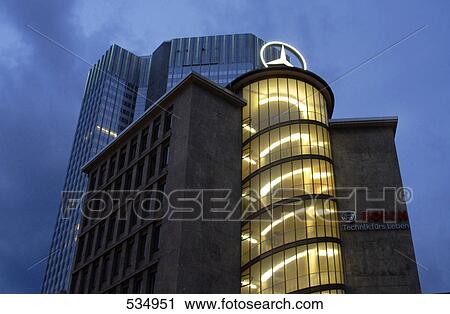 Low angle view of building against sky, Frankfurt, Germany View Large Photo Image Stock Image - Low angle view of building against sky, Frankfurt, Germany . Fotosearch