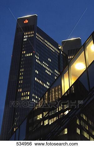 Low angle view of building against sky, Frankfurt, Germany View Large Photo Image Stock Photograph - Low angle view of building against sky, Frankfurt, Germany . Fotosearch