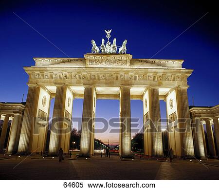 Low angle view of gate, Brandenburg Gate, Berlin, Germany View Large Photo Image Stock Photography - Low angle view of gate, Brandenburg Gate, Berlin, Germany . Fotosearch