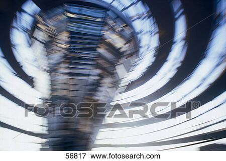 Low angle view of spiral staircase, Berlin, Germany, Europe View Large Photo Image Stock Photo - Low angle view of spiral staircase, Berlin, Germany, Europe . Fotosearch