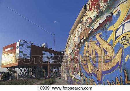 Mural on wall, Berlin Wall, Potsdamer Platz, Berlin, Germany View Large Photo Image Stock Photo - Mural on wall, Berlin Wall, Potsdamer Platz, Berlin, Germany . Fotosearch