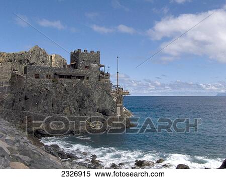 Old ruins of castle at coast, Castillo del Mar, La Gomera, Canary Islands, Spain View Large Photo Image Stock Photography - Old ruins of castle at coast, Castillo del Mar, La Gomera, Canary Islands, Spain . Fotosearch
