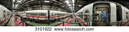 Panorama ICE-depot Rummelsburg, Berlin, Germany View Large Photo Image Stock Image - Panorama ICE-depot Rummelsburg, Berlin, Germany . Fotosearch