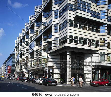 People at department store, Friedrichstrasse, Berlin, Germany View Large Photo Image Stock Photograph - People at department store, Friedrichstrasse, Berlin, Germany . Fotosearch