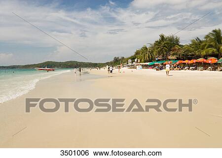 People on beach on Ko Samet, Thailand View Large Photo Image Stock Photograph - People on beach on Ko Samet, Thailand . Fotosearch