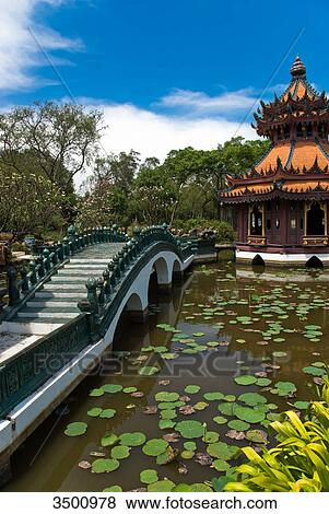 Phra Kaew Pavilion, open air museum Ancient City, Thailand  View Large Photo Image Stock Photo - Phra Kaew Pavilion, open air museum Ancient City, Thailand . Fotosearch