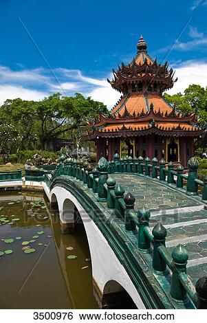 Phra Kaew Pavilion, open air museum Ancient City, Thailand  View Large Photo Image Stock Photograph - Phra Kaew Pavilion, open air museum Ancient City, Thailand . Fotosearch