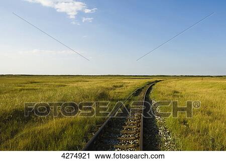 Rails, Wangerooge, Lower Saxony, Germany, Europe View Large Photo Image Stock Image - Rails, Wangerooge, Lower Saxony, Germany, Europe . Fotosearch