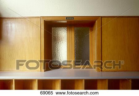 Reception window of office View Large Photo Image Stock Photography - Reception window of office . Fotosearch