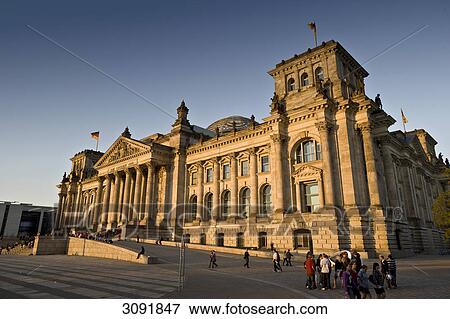 Reichstag Building, Berlin, Germany, Europe View Large Photo Image Stock Photo - Reichstag Building, Berlin, Germany, Europe . Fotosearch