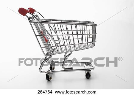 Side profile of shopping cart View Large Photo Image Picture - Side profile of shopping cart . Fotosearch