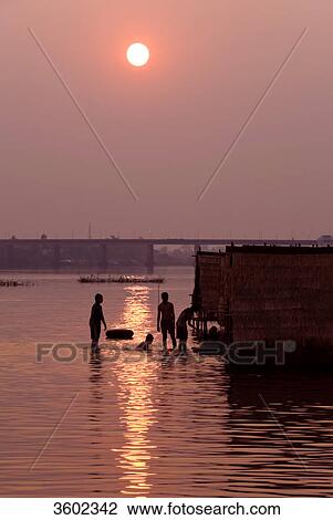 Sunset at River Mun, Ubon Ratchathani, Thailand View Large Photo Image Stock Image - Sunset at River Mun, Ubon Ratchathani, Thailand . Fotosearch