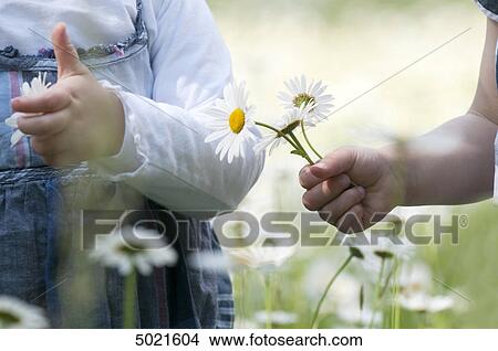 Picture - Two girls in park . Fotosearch