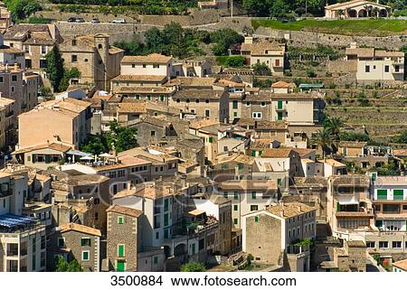 View on Banyalbufar, Majorca View Large Photo Image Picture - View on Banyalbufar, Majorca . Fotosearch