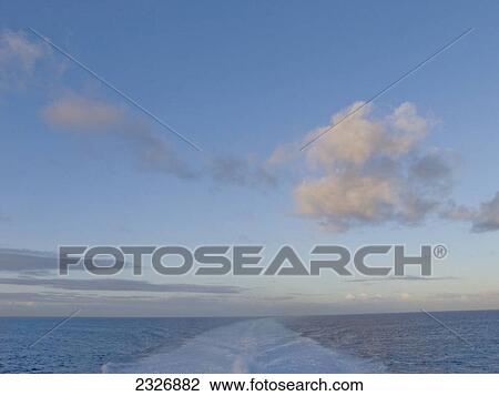 Wake trail of ship in sea, Canary Islands, Spain View Large Photo Image Stock Image - Wake trail of ship in sea, Canary Islands, Spain . Fotosearch