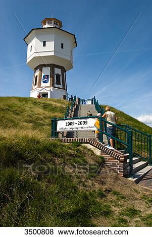 Water tower on Langeoog, Germany View Large Photo Image Stock Photo - Water tower on Langeoog, Germany . Fotosearch