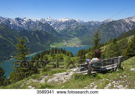 Achensee, Tyrol, Austria, Europe View Large Photo Image Stock Image - Achensee, Tyrol, Austria, Europe . Fotosearch