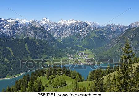 Achensee, Tyrol, Austria, Europe View Large Photo Image Stock Image - Achensee, Tyrol, Austria, Europe . Fotosearch