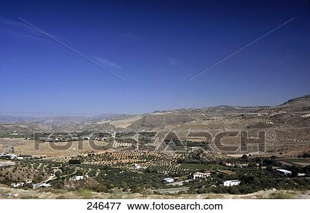 Aerial view of residential buildings in village, Granada Province, Andalusia, Spain View Large Photo Image Stock Photo - Aerial view of residential buildings in village, Granada Province, Andalusia, Spain . Fotosearch