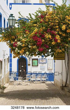Stock Photo - Alley, Albufeira, Algarve, Portugal . Fotosearch