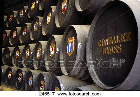 Barrels in store, Jerez de la Frontera, Cadiz Province, Andalusia, Spain View Large Photo Image Stock Photo - Barrels in store, Jerez de la Frontera, Cadiz Province, Andalusia, Spain . Fotosearch