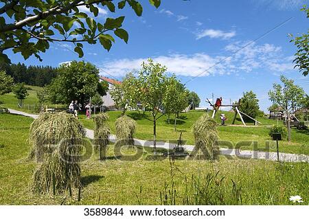 Picture - Bergbauernmuseum, Diepolz, Immenstadt im Allgaeu, Bavaria, Germany, Europe . Fotosearch
