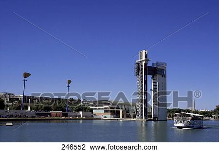 Boat in river, Guadalquivir River, Cordoba, Andalusia, Spain View Large Photo Image Stock Image - Boat in river, Guadalquivir River, Cordoba, Andalusia, Spain . Fotosearch