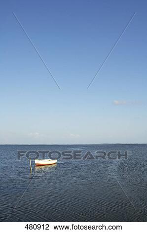 Boat in sea View Large Photo Image Stock Image - Boat in sea . Fotosearch