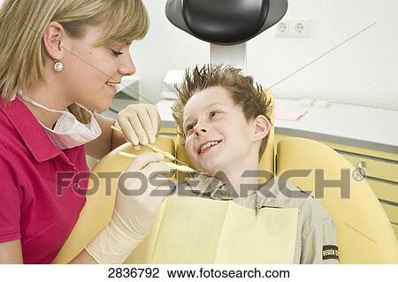 Boy at dentist View Large Photo Image Stock Image - Boy at dentist . Fotosearch