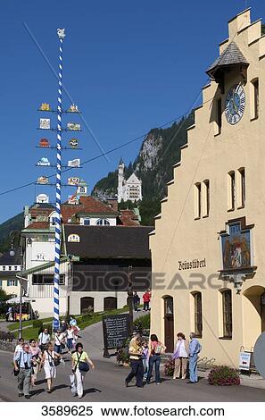 Brewhouse, Hohenschwangau, Bavaria, Germany, Europe View Large Photo Image Stock Photography - Brewhouse, Hohenschwangau, Bavaria, Germany, Europe . Fotosearch