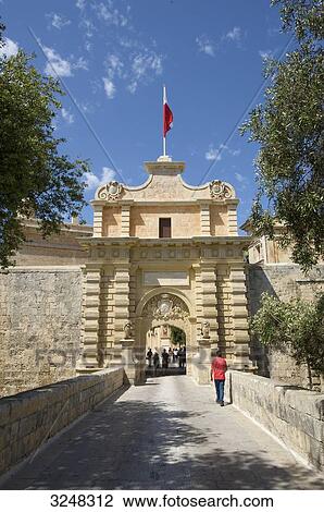 Building, Mdina, Malta View Large Photo Image Stock Image - Building, Mdina, Malta . Fotosearch