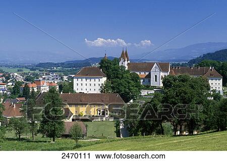 Buildings in town, Sankt Paul im Lavanttal, Wolfsberg, Carinthia, Austria View Large Photo Image Stock Image - Buildings in town, Sankt Paul im Lavanttal, Wolfsberg, Carinthia, Austria . Fotosearch