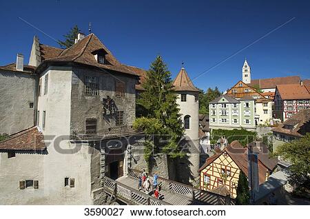 Stock Photo - Castle, Meerburg, Baden-Wuerttemberg, Germany, Europe . Fotosearch