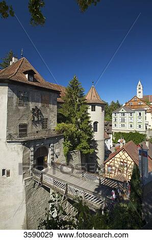 Stock Photo - Castle, Meerburg, Baden-Wuerttemberg, Germany, Europe . Fotosearch