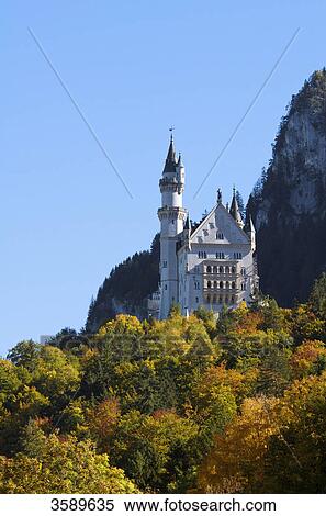 Castle Neuschwanstein, Bavaria, Germany, Europe View Large Photo Image Stock Photography - Castle Neuschwanstein, Bavaria, Germany, Europe . Fotosearch
