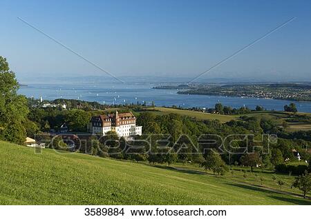 Picture - Castle Spetzgart, Ueberlingen, Baden-Wuerttemberg, Germany, Europe . Fotosearch