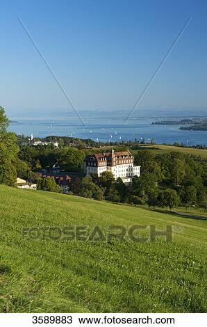 Stock Image - Castle Spetzgart, Ueberlingen, Baden-Wuerttemberg, Germany, Europe . Fotosearch